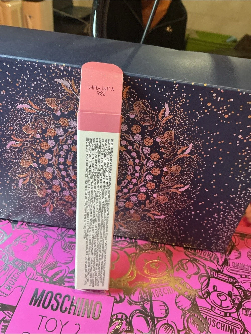 Mac Lipglass cushion yum yum